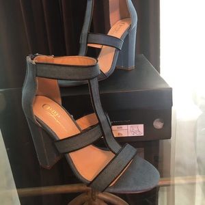 Fabulous Denim and Black trim